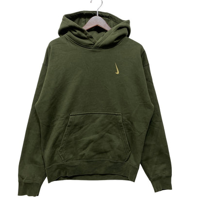 【中古品】【メンズ】 NIKE ナイキ × BILLIE EILISH ビリー アイリッシュ FLEECE PARKA DQ7751-355 フリース パーカー 142-260713-as-22-izu サイズ：S カラー：ダークグリーン 万代Net店