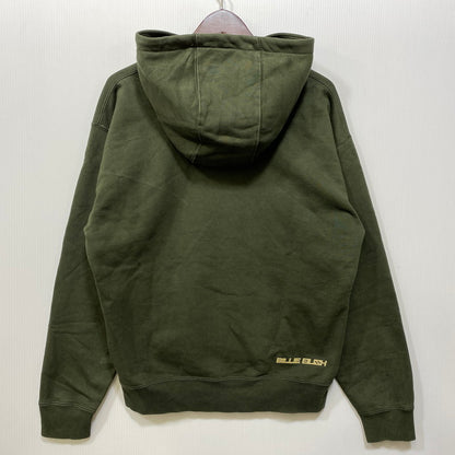 【中古品】【メンズ】 NIKE ナイキ × BILLIE EILISH ビリー アイリッシュ FLEECE PARKA DQ7751-355 フリース パーカー 142-260713-as-22-izu サイズ：S カラー：ダークグリーン 万代Net店