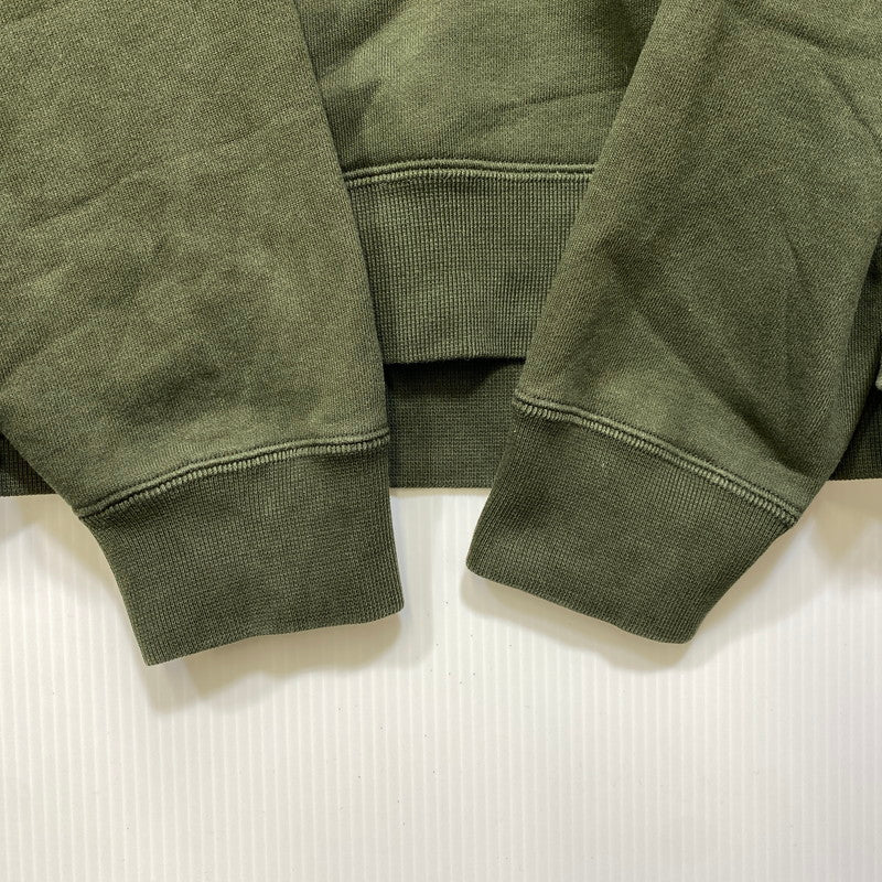 【中古品】【メンズ】 NIKE ナイキ × BILLIE EILISH ビリー アイリッシュ FLEECE PARKA DQ7751-355 フリース パーカー 142-260713-as-22-izu サイズ：S カラー：ダークグリーン 万代Net店