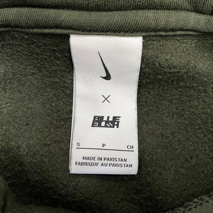 【中古品】【メンズ】 NIKE ナイキ × BILLIE EILISH ビリー アイリッシュ FLEECE PARKA DQ7751-355 フリース パーカー 142-260713-as-22-izu サイズ：S カラー：ダークグリーン 万代Net店