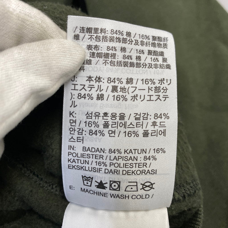 【中古品】【メンズ】 NIKE ナイキ × BILLIE EILISH ビリー アイリッシュ FLEECE PARKA DQ7751-355 フリース パーカー 142-260713-as-22-izu サイズ：S カラー：ダークグリーン 万代Net店