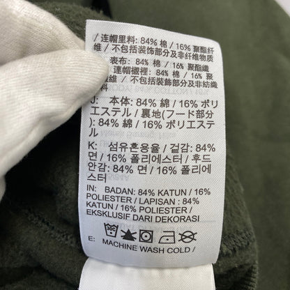【中古品】【メンズ】 NIKE ナイキ × BILLIE EILISH ビリー アイリッシュ FLEECE PARKA DQ7751-355 フリース パーカー 142-260713-as-22-izu サイズ：S カラー：ダークグリーン 万代Net店