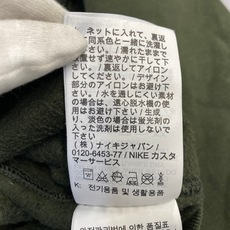 【中古品】【メンズ】 NIKE ナイキ × BILLIE EILISH ビリー アイリッシュ FLEECE PARKA DQ7751-355 フリース パーカー 142-260713-as-22-izu サイズ：S カラー：ダークグリーン 万代Net店