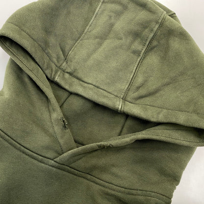 【中古品】【メンズ】 NIKE ナイキ × BILLIE EILISH ビリー アイリッシュ FLEECE PARKA DQ7751-355 フリース パーカー 142-260713-as-22-izu サイズ：S カラー：ダークグリーン 万代Net店