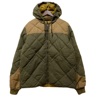 【中古品】【メンズ】 Eddie Bauer エディー・バウアー SKYLINER DOWN JACKET L12FN265 スカイライナー ダウンジャケット 日の出タグ復刻 144-260708-as-06-izu カラー：カーキ×ベージュ 万代Net店