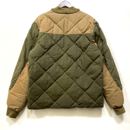 【中古品】【メンズ】 Eddie Bauer エディー・バウアー SKYLINER DOWN JACKET L12FN265 スカイライナー ダウンジャケット 日の出タグ復刻 144-260708-as-06-izu カラー：カーキ×ベージュ 万代Net店