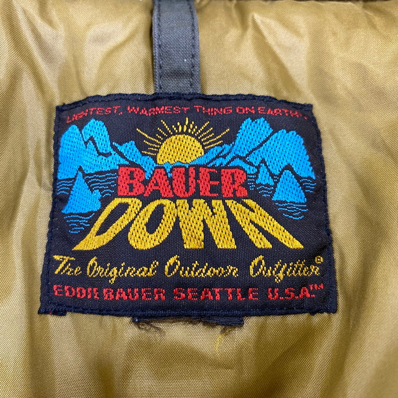 【中古品】【メンズ】 Eddie Bauer エディー・バウアー SKYLINER DOWN JACKET L12FN265 スカイライナー ダウンジャケット 日の出タグ復刻 144-260708-as-06-izu カラー：カーキ×ベージュ 万代Net店
