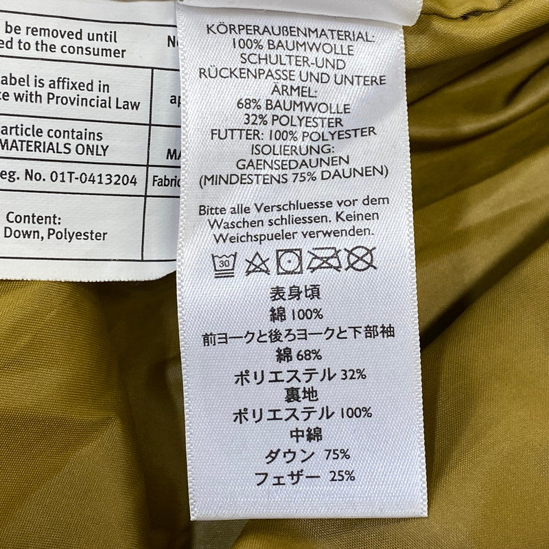 【中古品】【メンズ】 Eddie Bauer エディー・バウアー SKYLINER DOWN JACKET L12FN265 スカイライナー ダウンジャケット 日の出タグ復刻 144-260708-as-06-izu カラー：カーキ×ベージュ 万代Net店