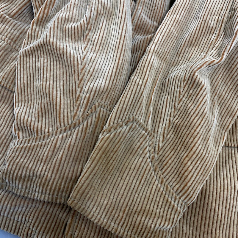 【中古品】【メンズ】 MANIAC WORKS マニアックワークス CORDUROY JACKET コーデュロイジャケット 146-260713-as-19-izu サイズ：F カラー：ベージュ 万代Net店