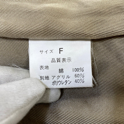【中古品】【メンズ】 MANIAC WORKS マニアックワークス CORDUROY JACKET コーデュロイジャケット 146-260713-as-19-izu サイズ：F カラー：ベージュ 万代Net店