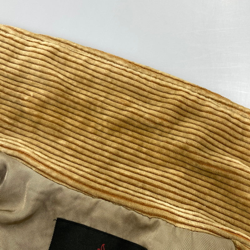 【中古品】【メンズ】 MANIAC WORKS マニアックワークス CORDUROY JACKET コーデュロイジャケット 146-260713-as-19-izu サイズ：F カラー：ベージュ 万代Net店