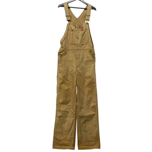 【現状渡し品】【メンズ】 Dickies ディッキーズ DUCK BIB OVERALLS DB100RBD ダックビブオーバーオール メキシコ製 146-260713-as-21-izu サイズ：30×32 カラー：ベージュ 万代Net店