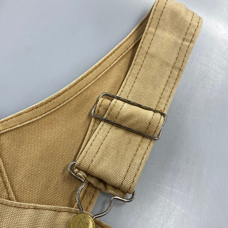 【現状渡し品】【メンズ】 Dickies ディッキーズ DUCK BIB OVERALLS DB100RBD ダックビブオーバーオール メキシコ製 146-260713-as-21-izu サイズ：30×32 カラー：ベージュ 万代Net店