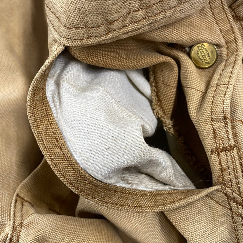 【現状渡し品】【メンズ】 Dickies ディッキーズ DUCK BIB OVERALLS DB100RBD ダックビブオーバーオール メキシコ製 146-260713-as-21-izu サイズ：30×32 カラー：ベージュ 万代Net店