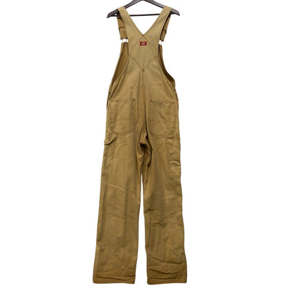 【現状渡し品】【メンズ】 Dickies ディッキーズ DUCK BIB OVERALLS DB100RBD ダックビブオーバーオール メキシコ製 146-260713-as-21-izu サイズ：30×32 カラー：ベージュ 万代Net店