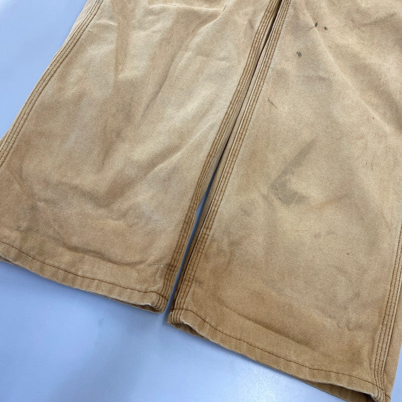 【現状渡し品】【メンズ】 Dickies ディッキーズ DUCK BIB OVERALLS DB100RBD ダックビブオーバーオール メキシコ製 146-260713-as-21-izu サイズ：30×32 カラー：ベージュ 万代Net店