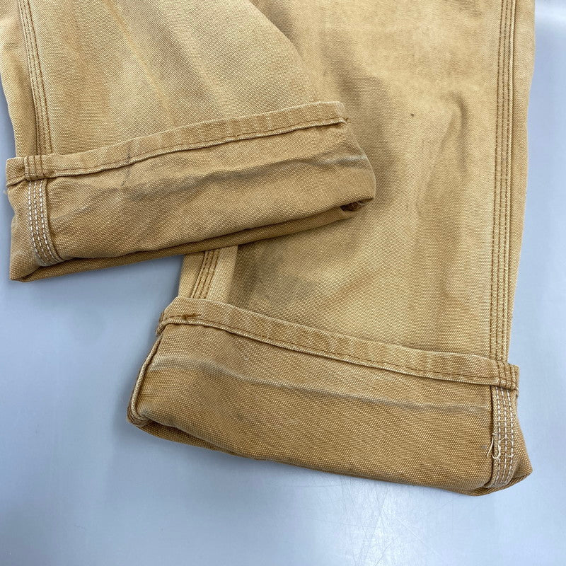 【現状渡し品】【メンズ】 Dickies ディッキーズ DUCK BIB OVERALLS DB100RBD ダックビブオーバーオール メキシコ製 146-260713-as-21-izu サイズ：30×32 カラー：ベージュ 万代Net店