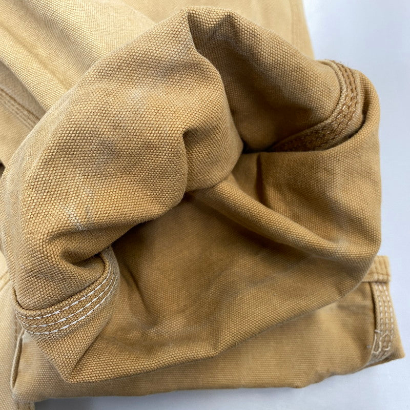 【現状渡し品】【メンズ】 Dickies ディッキーズ DUCK BIB OVERALLS DB100RBD ダックビブオーバーオール メキシコ製 146-260713-as-21-izu サイズ：30×32 カラー：ベージュ 万代Net店