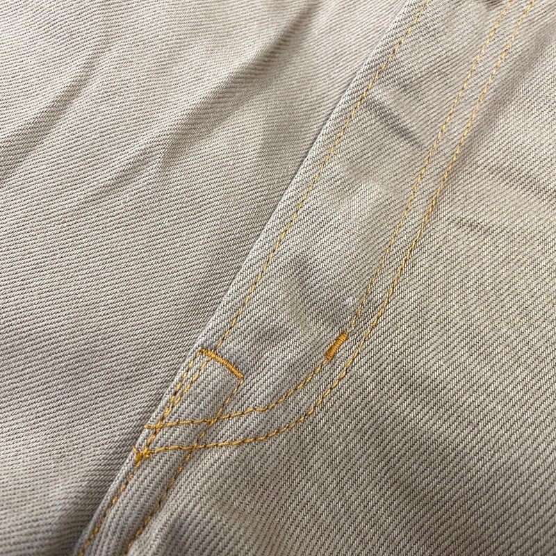 【中古品】【メンズ】 KOJIMA GENES OVER ALLS 児島ジーンズ DENIM PANTS デニムパンツ 切替 ジーンズ 156-260713-as-18-izu サイズ：32 カラー：インディゴ×ブラウン系 万代Net店