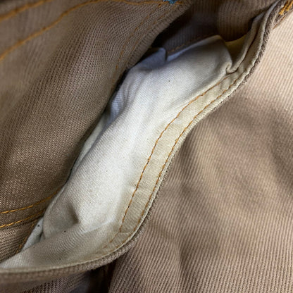 【中古品】【メンズ】 KOJIMA GENES OVER ALLS 児島ジーンズ DENIM PANTS デニムパンツ 切替 ジーンズ 156-260713-as-18-izu サイズ：32 カラー：インディゴ×ブラウン系 万代Net店