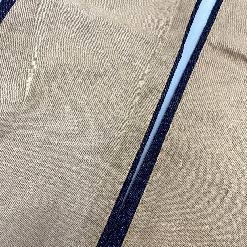 【中古品】【メンズ】 KOJIMA GENES OVER ALLS 児島ジーンズ DENIM PANTS デニムパンツ 切替 ジーンズ 156-260713-as-18-izu サイズ：32 カラー：インディゴ×ブラウン系 万代Net店