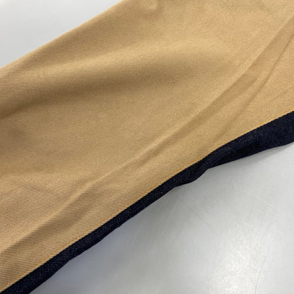 【中古品】【メンズ】 KOJIMA GENES OVER ALLS 児島ジーンズ DENIM PANTS デニムパンツ 切替 ジーンズ 156-260713-as-18-izu サイズ：32 カラー：インディゴ×ブラウン系 万代Net店