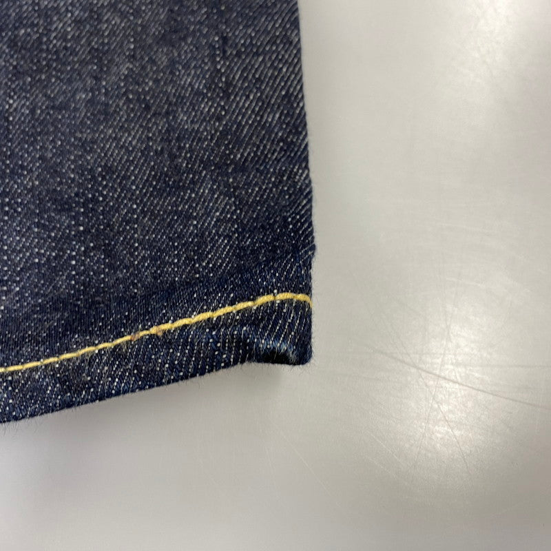 【中古品】【メンズ】 KOJIMA GENES OVER ALLS 児島ジーンズ DENIM PANTS デニムパンツ 切替 ジーンズ 156-260713-as-18-izu サイズ：32 カラー：インディゴ×ブラウン系 万代Net店