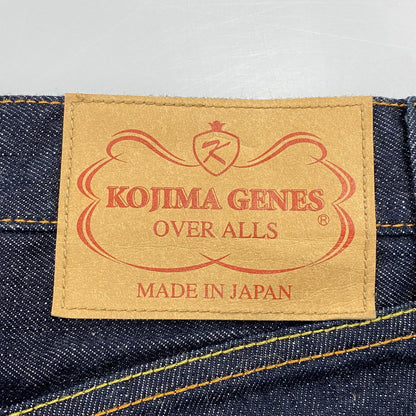 【中古品】【メンズ】 KOJIMA GENES OVER ALLS 児島ジーンズ DENIM PANTS デニムパンツ 切替 ジーンズ 156-260713-as-18-izu サイズ：32 カラー：インディゴ×ブラウン系 万代Net店