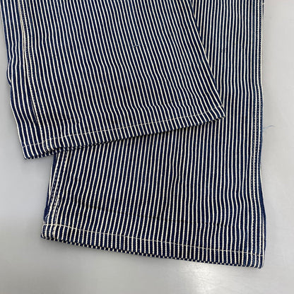【現状渡し品】【メンズ】 Dickies ディッキーズ HICKORY STRIPE DENIM OVERALLS ヒッコリーストライプ デニム オーバーオール 146-260713-as-17-izu カラー：インディゴ×ホワイト 万代Net店