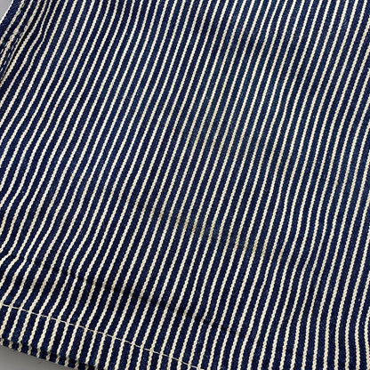 【現状渡し品】【メンズ】 Dickies ディッキーズ HICKORY STRIPE DENIM OVERALLS ヒッコリーストライプ デニム オーバーオール 146-260713-as-17-izu カラー：インディゴ×ホワイト 万代Net店