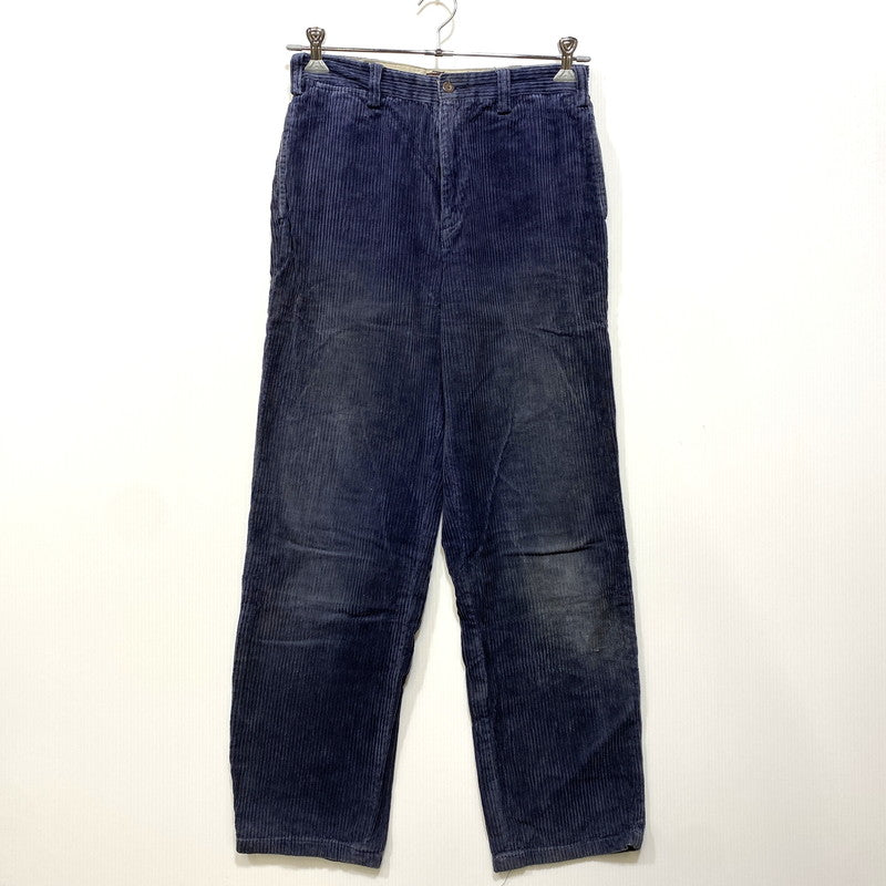 【現状渡し品】【メンズ】 Abercrombie&Fitch アバークロンビーアンドフィッチ RELIABLE OUTDOOR GOODS CORDUROY PANTS コーデュロイパンツ 157-260713-as-15-izu サイズ：30×32 カラー：ネイビー 万代Net店