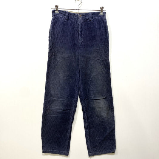【現状渡し品】【メンズ】 Abercrombie&Fitch アバークロンビーアンドフィッチ RELIABLE OUTDOOR GOODS CORDUROY PANTS コーデュロイパンツ 157-260713-as-15-izu サイズ：30×32 カラー：ネイビー 万代Net店
