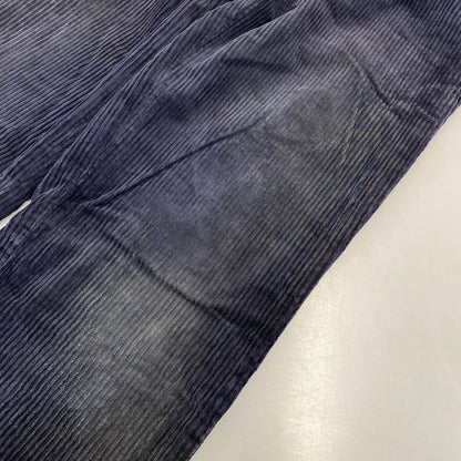 【現状渡し品】【メンズ】 Abercrombie&Fitch アバークロンビーアンドフィッチ RELIABLE OUTDOOR GOODS CORDUROY PANTS コーデュロイパンツ 157-260713-as-15-izu サイズ：30×32 カラー：ネイビー 万代Net店