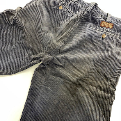 【現状渡し品】【メンズ】 Abercrombie&Fitch アバークロンビーアンドフィッチ RELIABLE OUTDOOR GOODS CORDUROY PANTS コーデュロイパンツ 157-260713-as-15-izu サイズ：30×32 カラー：ネイビー 万代Net店