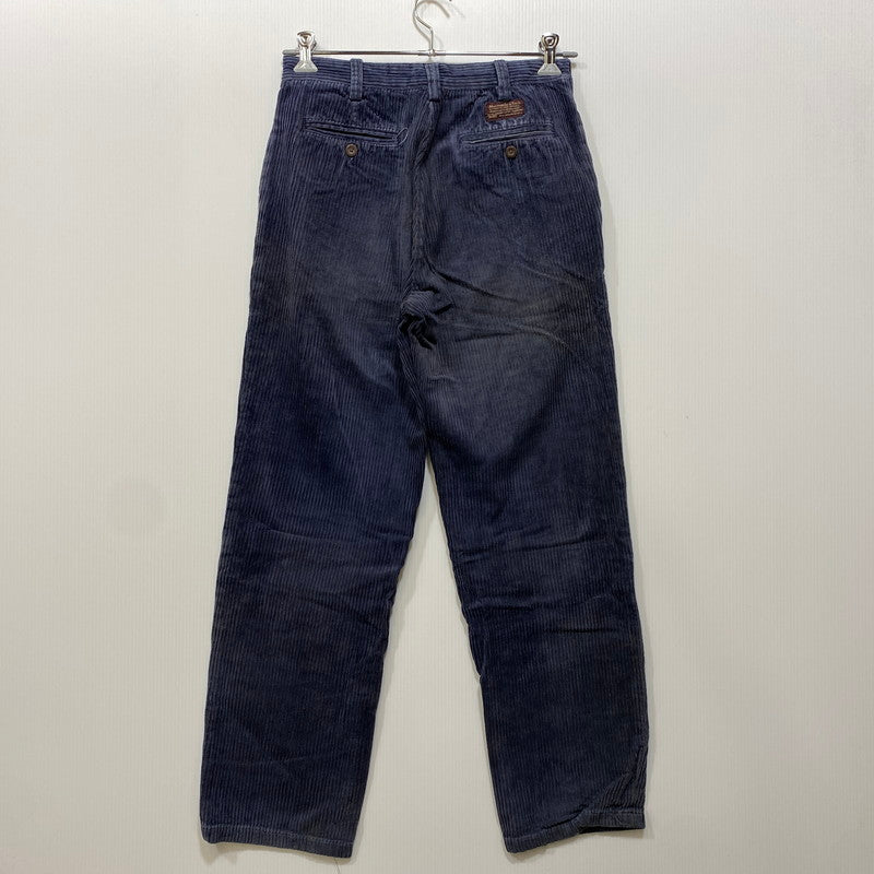 【現状渡し品】【メンズ】 Abercrombie&Fitch アバークロンビーアンドフィッチ RELIABLE OUTDOOR GOODS CORDUROY PANTS コーデュロイパンツ 157-260713-as-15-izu サイズ：30×32 カラー：ネイビー 万代Net店