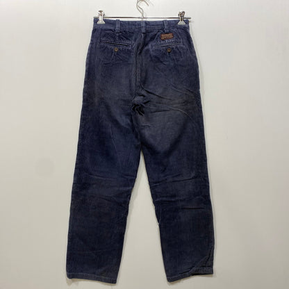 【現状渡し品】【メンズ】 Abercrombie&Fitch アバークロンビーアンドフィッチ RELIABLE OUTDOOR GOODS CORDUROY PANTS コーデュロイパンツ 157-260713-as-15-izu サイズ：30×32 カラー：ネイビー 万代Net店