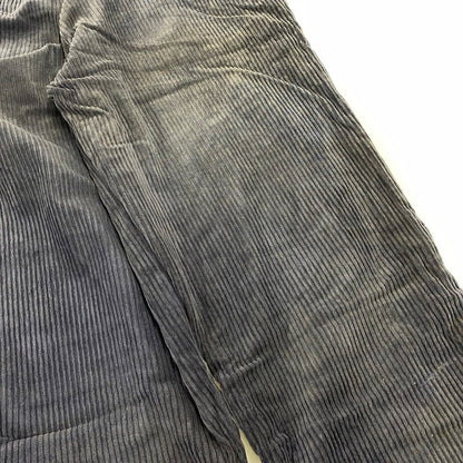 【現状渡し品】【メンズ】 Abercrombie&Fitch アバークロンビーアンドフィッチ RELIABLE OUTDOOR GOODS CORDUROY PANTS コーデュロイパンツ 157-260713-as-15-izu サイズ：30×32 カラー：ネイビー 万代Net店