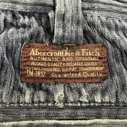 【現状渡し品】【メンズ】 Abercrombie&Fitch アバークロンビーアンドフィッチ RELIABLE OUTDOOR GOODS CORDUROY PANTS コーデュロイパンツ 157-260713-as-15-izu サイズ：30×32 カラー：ネイビー 万代Net店