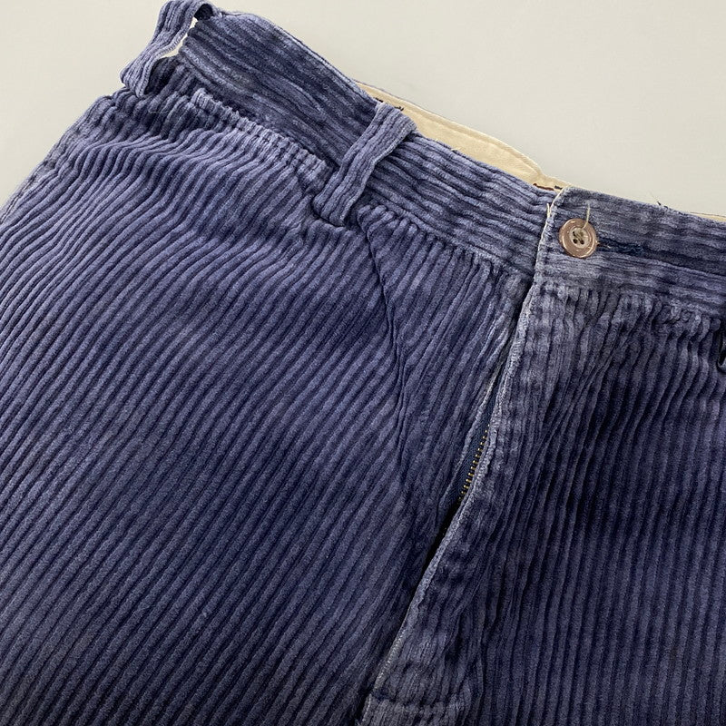 【現状渡し品】【メンズ】 Abercrombie&Fitch アバークロンビーアンドフィッチ RELIABLE OUTDOOR GOODS CORDUROY PANTS コーデュロイパンツ 157-260713-as-15-izu サイズ：30×32 カラー：ネイビー 万代Net店