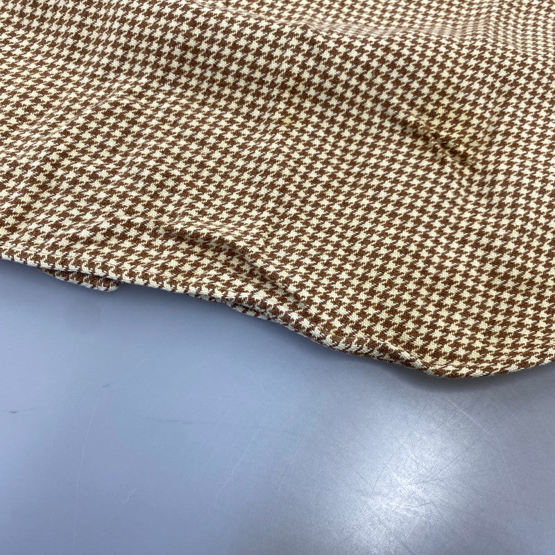 【中古品】【メンズ】 Polo by Ralph Lauren ポロバイラルフローレン L/S SHIRT ロングスリーブ シャツ 長袖 千鳥格子 146-260713-as-20-izu サイズ：M カラー：ベージュ×ブラウン 万代Net店