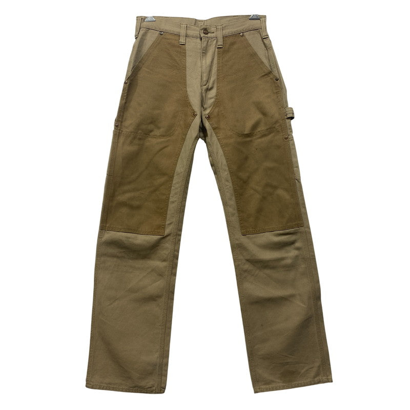 【中古品】【メンズ】 KOJIMA GENES 児島ジーンズ DUCK DOUBLE KNEE PAINTER PANTS ダック ダブルニー ペインターパンツ 156-260708-as-03-izu サイズ：30 カラー：ベージュ 万代Net店