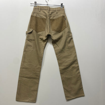 【中古品】【メンズ】 KOJIMA GENES 児島ジーンズ DUCK DOUBLE KNEE PAINTER PANTS ダック ダブルニー ペインターパンツ 156-260708-as-03-izu サイズ：30 カラー：ベージュ 万代Net店