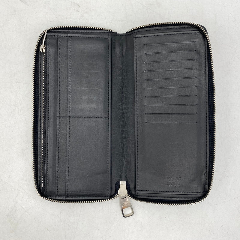 【中古品】【メンズ/レディース】 LOUIS VUITTON ルイ・ヴィトン N63293 CA1176 ダミエ コバルトカモフラージュ ヴェルティカルト ジッピーウォレット 長財布 179-260709-kh-06-izu カラー：ブルー系 万代Net店