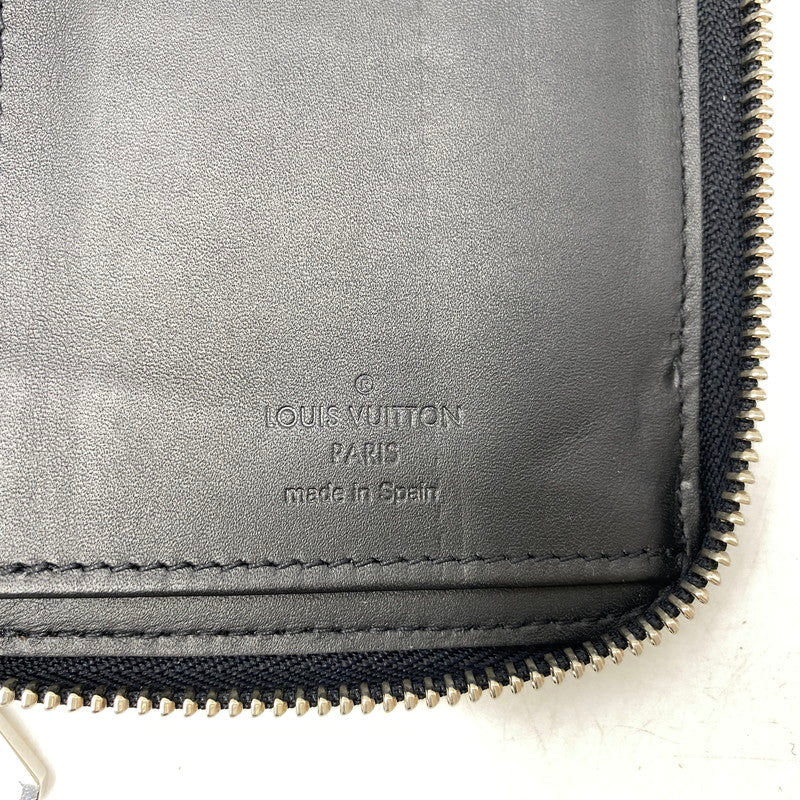 【中古品】【メンズ/レディース】 LOUIS VUITTON ルイ・ヴィトン N63293 CA1176 ダミエ コバルトカモフラージュ ヴェルティカルト ジッピーウォレット 長財布 179-260709-kh-06-izu カラー：ブルー系 万代Net店