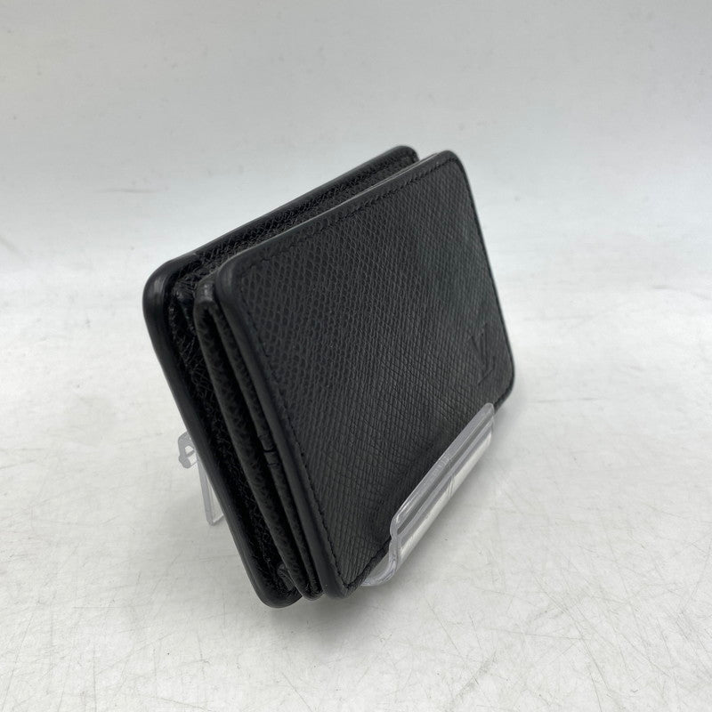 【中古品】【メンズ/レディース】 LOUIS VUITTON ルイ・ヴィトン M30598 タイガ ノワール コインパース 財布 179-260709-kh-07-izu カラー：ブラック 万代Net店