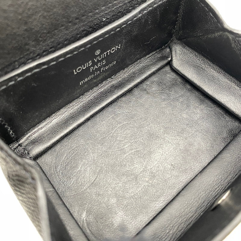【中古品】【メンズ/レディース】 LOUIS VUITTON ルイ・ヴィトン M30598 タイガ ノワール コインパース 財布 179-260709-kh-07-izu カラー：ブラック 万代Net店
