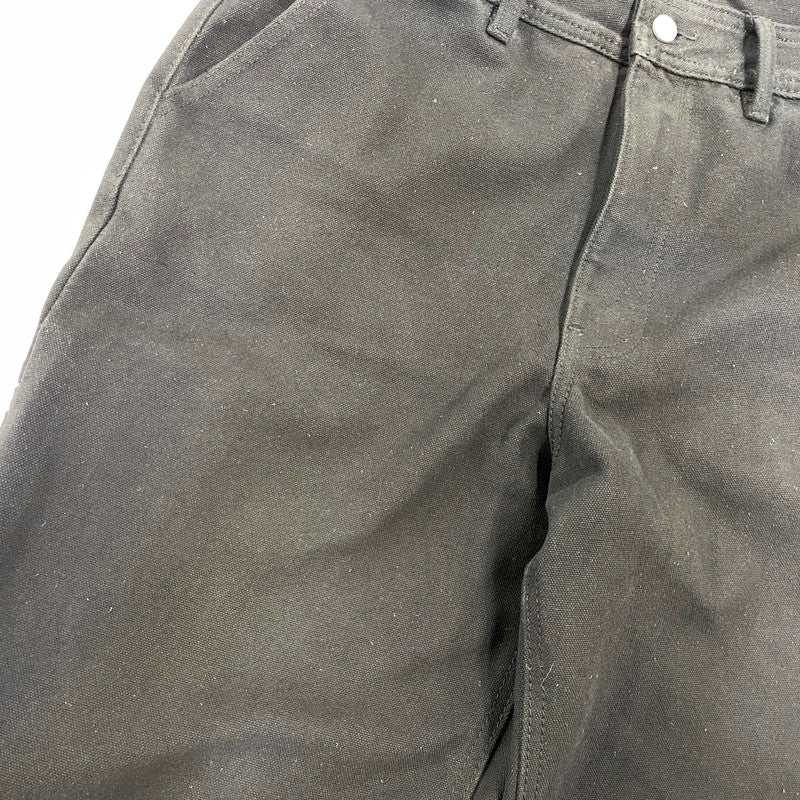 【中古品】【メンズ】 ASAPMODE エイサップモード STACKED CANVAS WIDE-LEG PANTS スタックド キャンバス ワイドレッグ パンツ ズボン ボトムス 153-260709-ya-06-izu サイズ：M カラー：ブラック 万代Net店