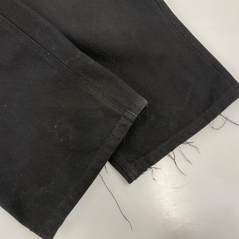 【中古品】【メンズ】 ASAPMODE エイサップモード STACKED CANVAS WIDE-LEG PANTS スタックド キャンバス ワイドレッグ パンツ ズボン ボトムス 153-260709-ya-06-izu サイズ：M カラー：ブラック 万代Net店