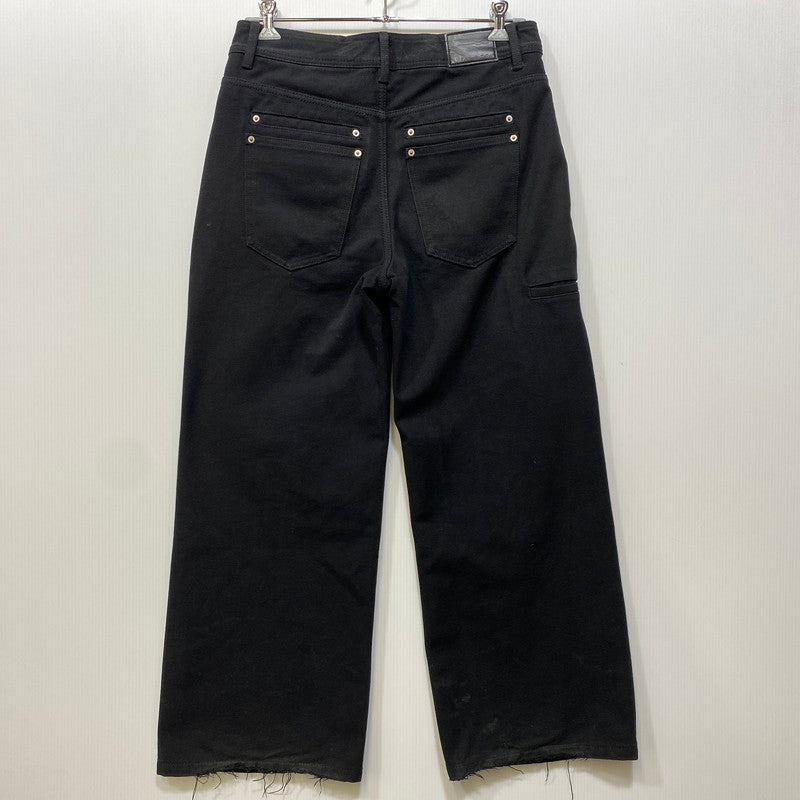 【中古品】【メンズ】 ASAPMODE エイサップモード STACKED CANVAS WIDE-LEG PANTS スタックド キャンバス ワイドレッグ パンツ ズボン ボトムス 153-260709-ya-06-izu サイズ：M カラー：ブラック 万代Net店