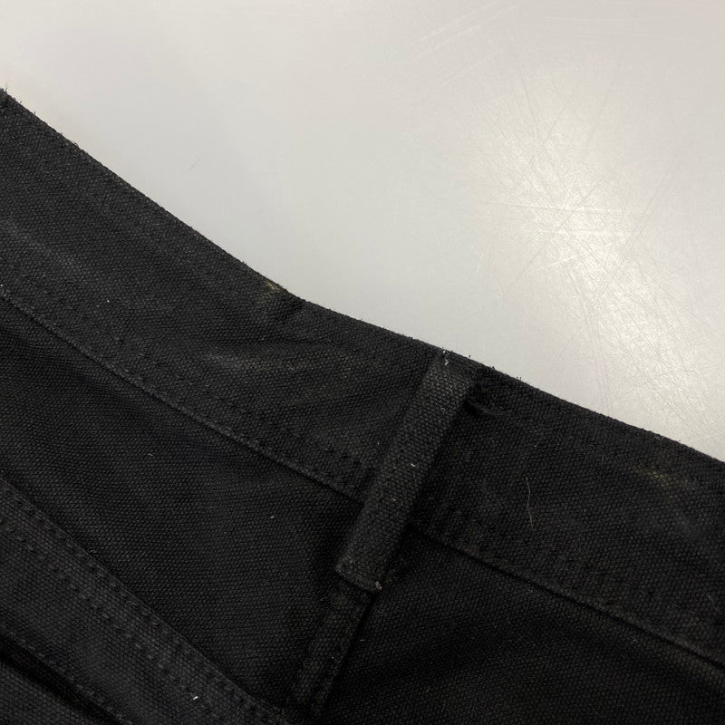 【中古品】【メンズ】 ASAPMODE エイサップモード STACKED CANVAS WIDE-LEG PANTS スタックド キャンバス ワイドレッグ パンツ ズボン ボトムス 153-260709-ya-06-izu サイズ：M カラー：ブラック 万代Net店